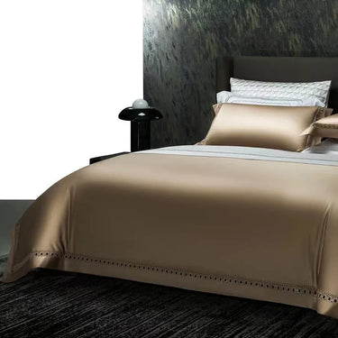 Luxury Solid Color High Quality Egyptian Cotton 1500TC Silky Soft Bedding Set